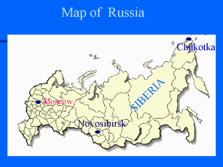 Map of Russia